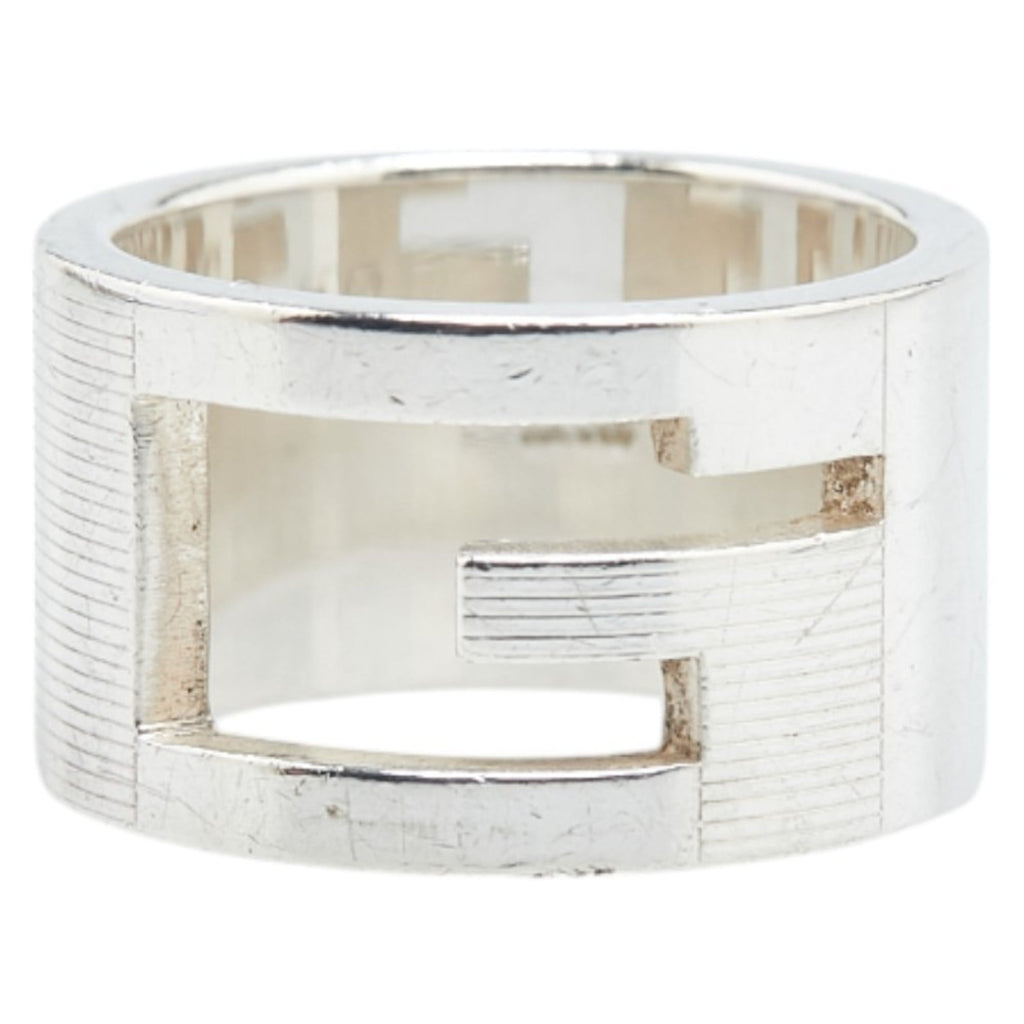 Gucci Silver Silver 925 Band Ring (Pre-Owned)