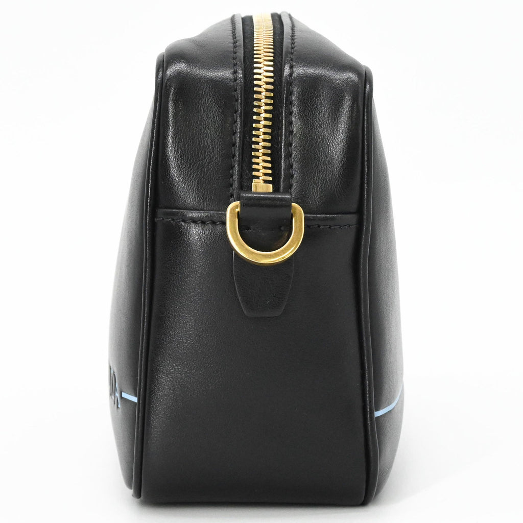 Prada Black Leather Shoulder Bag (Pre-Owned)