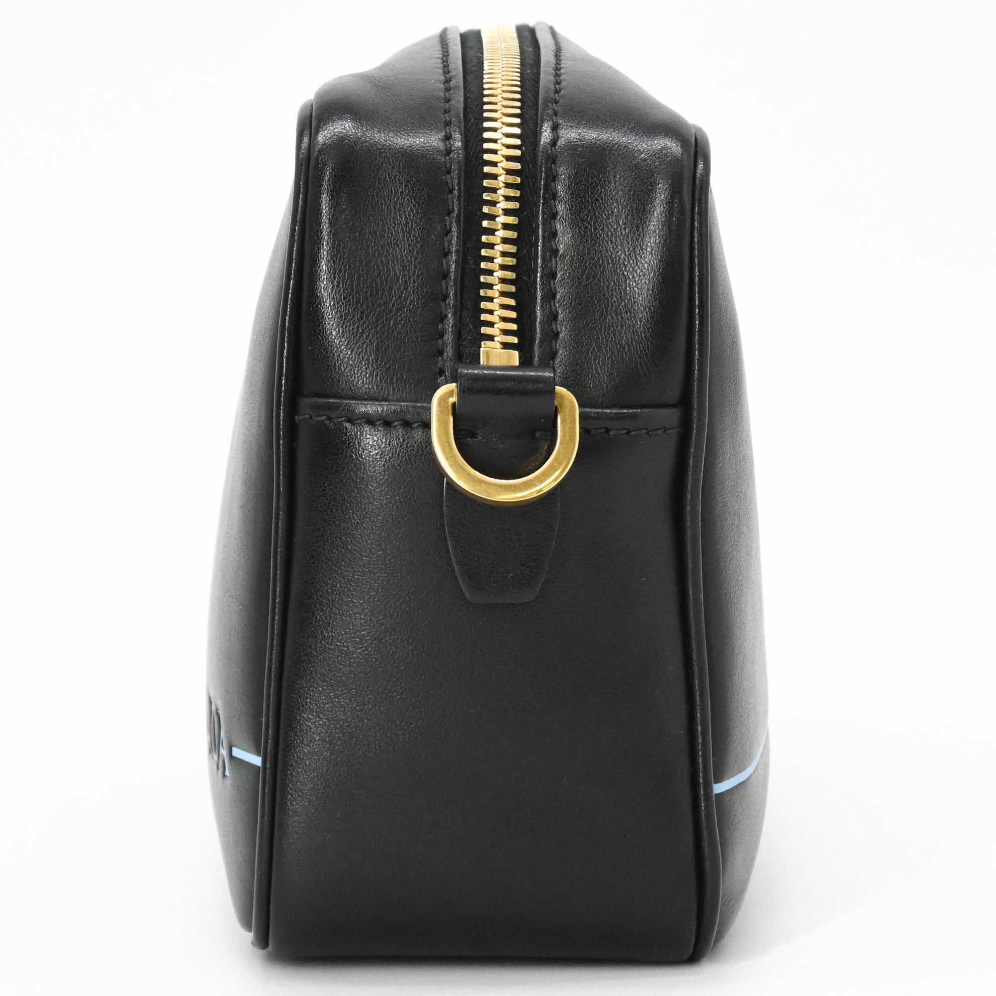 Prada Black Leather Shoulder Bag (Pre-Owned)