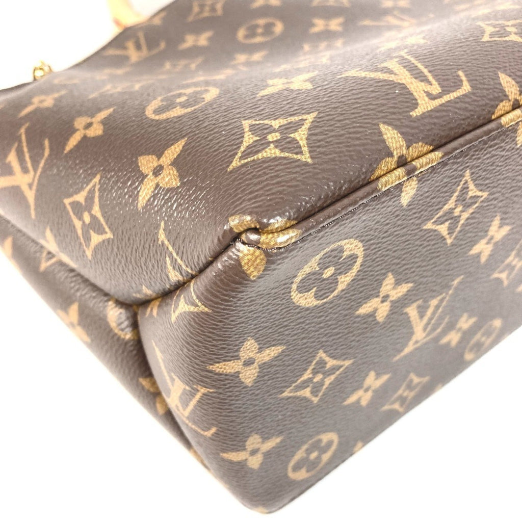 Louis Vuitton Brown Monogram Canvas Handbag Shoulder Bag Tote Bag (Pre-Owned)