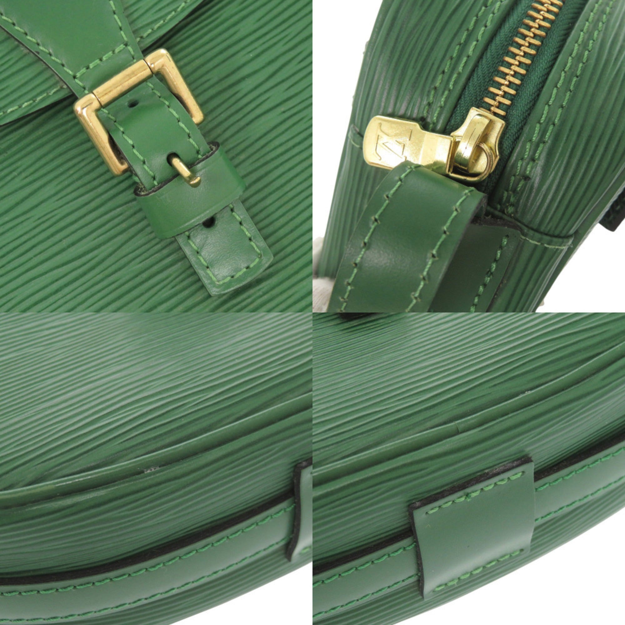 Louis Vuitton Green Epi Leather Shoulder Bag (Pre-Owned)