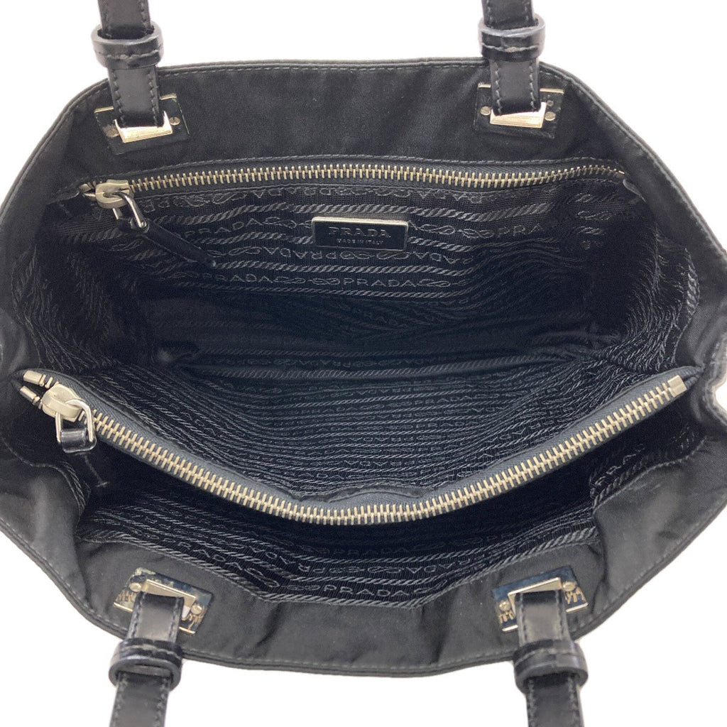 Prada Black Nylon Tote Bag (Pre-Owned)