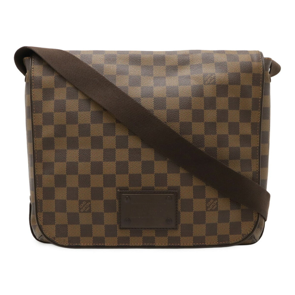 Louis Vuitton Brown Damier Canvas Pvc Shoulder Bag (Pre-Owned)