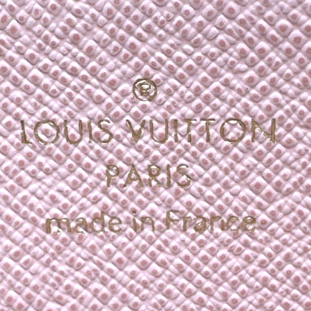 Louis Vuitton Monogram Rose Ballerine Monogram Long Wallet (Bi-Fold) (Pre-Owned)