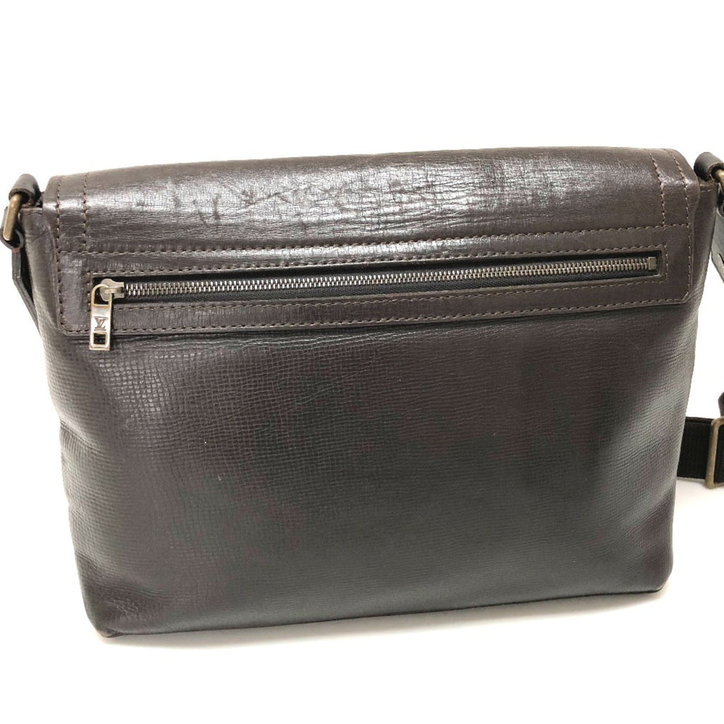 Louis Vuitton Brown Leather Shoulder Bag (Pre-Owned)
