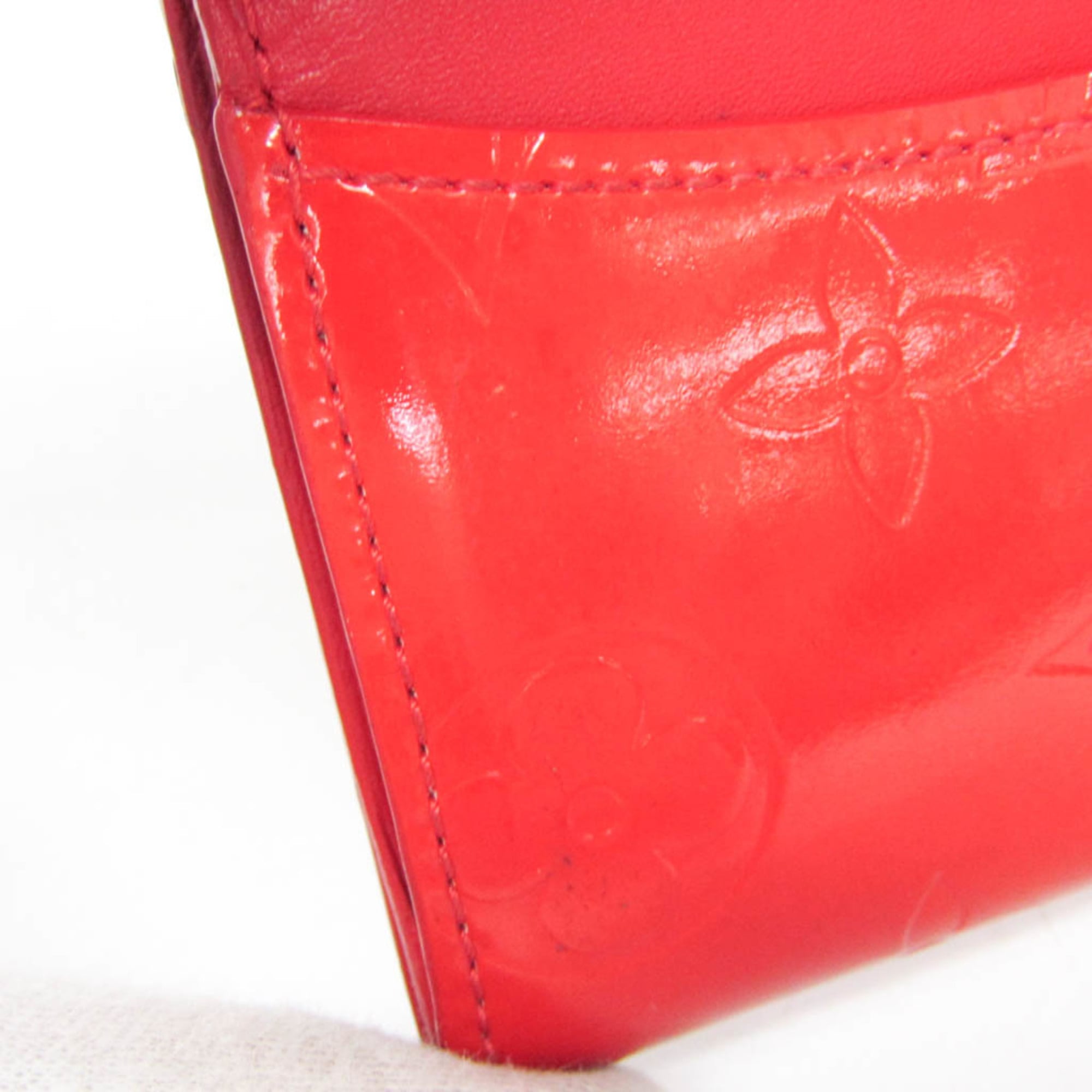 Louis Vuitton Ludlow Wallet Vernis Red Patent_Leather Wallets Accessory (Pre-Owned)