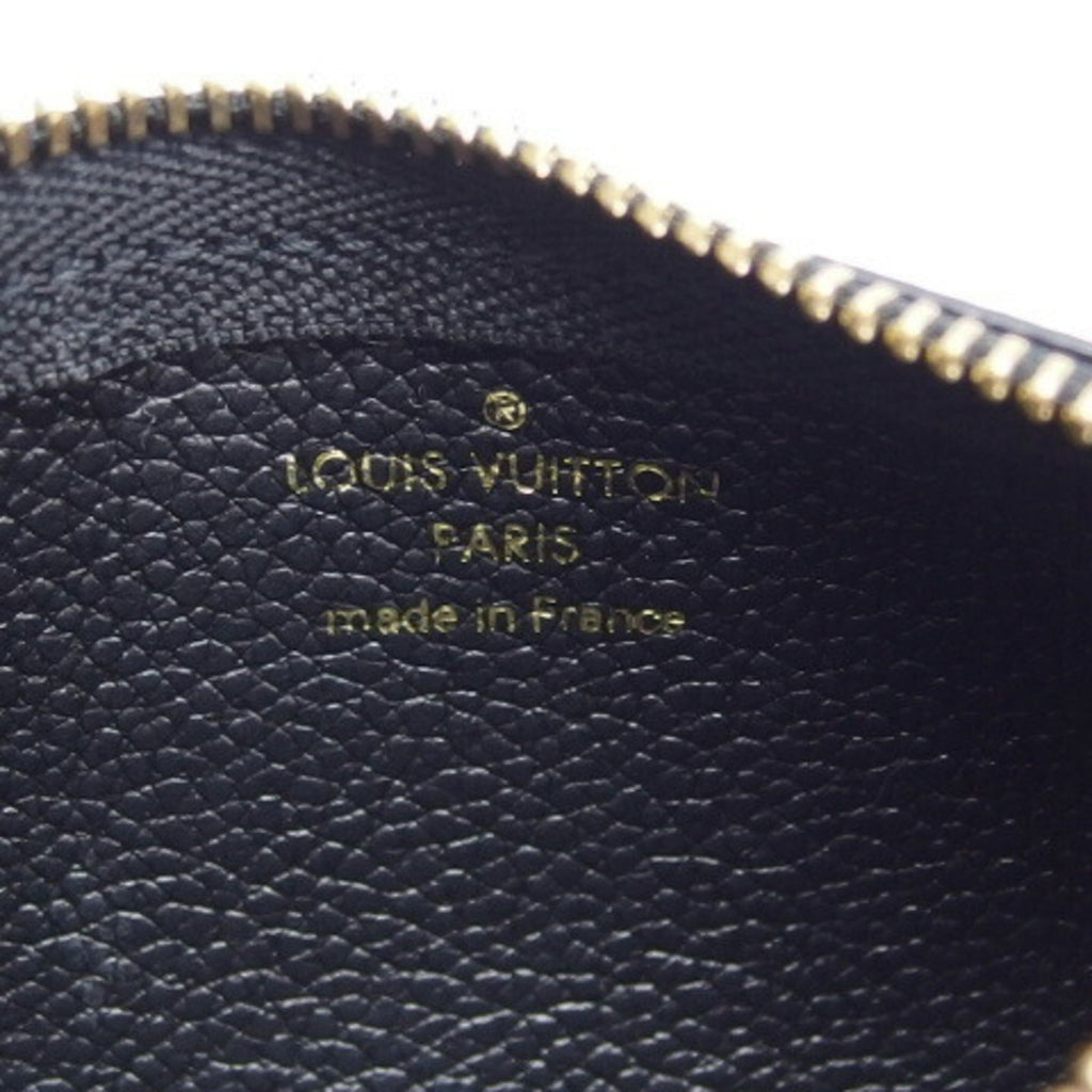 Louis Vuitton Monogram Empreinte Beige Bicolor Black Monogram Noir Monogram Empreinte Coin Purse/Coin Case (Pre-Owned)