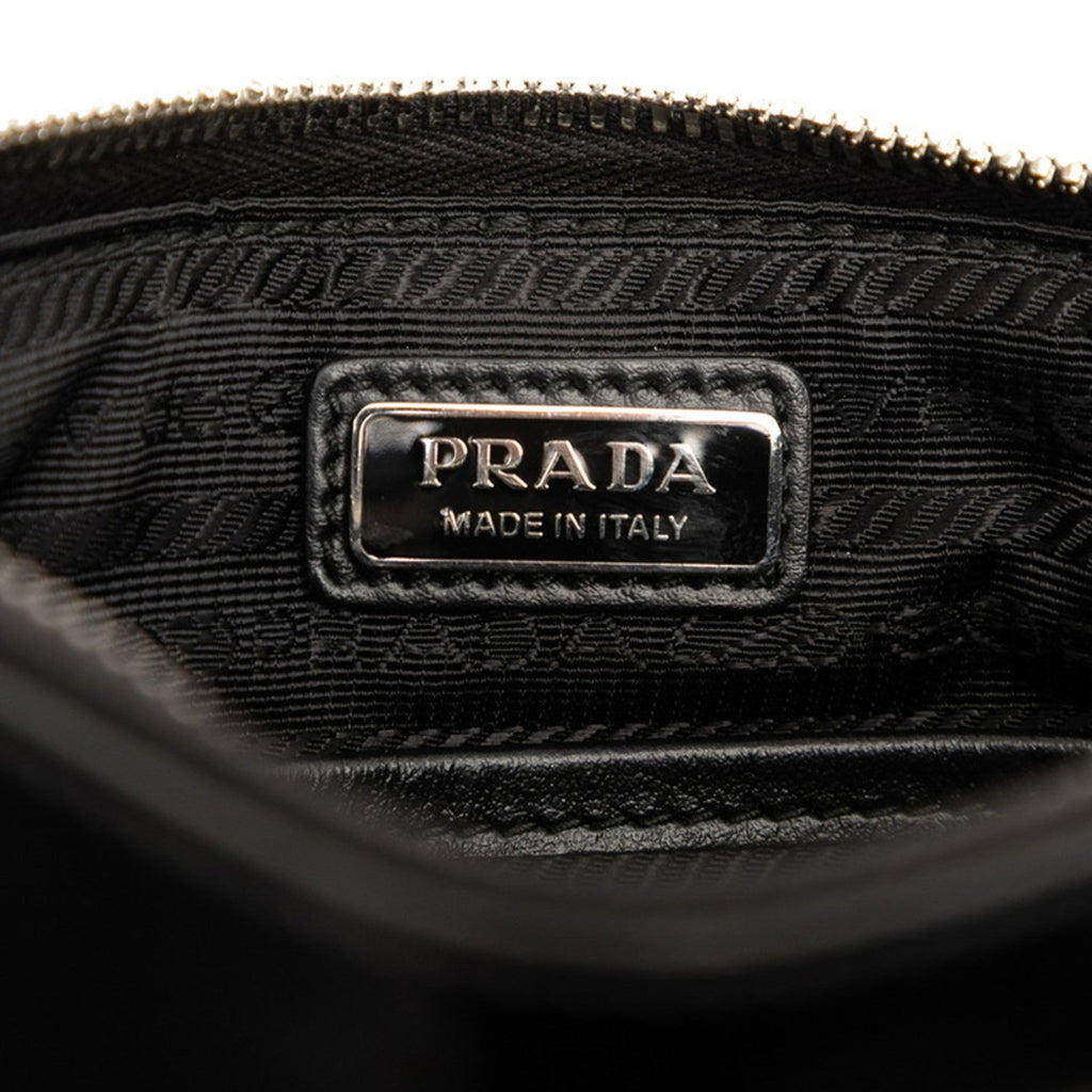 Prada Black Leather Shoulder Bag (Pre-Owned)