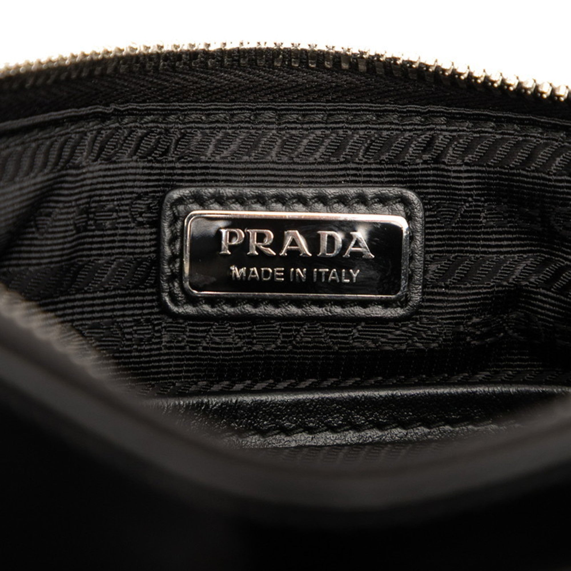 Prada Black Leather Shoulder Bag (Pre-Owned)