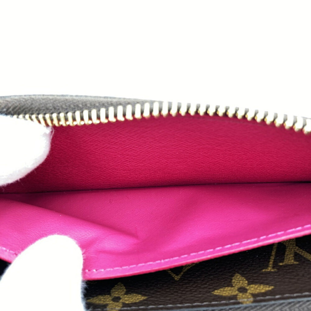 Louis Vuitton Monogram Brown Monogram Long Wallet (Bi-Fold) (Pre-Owned)