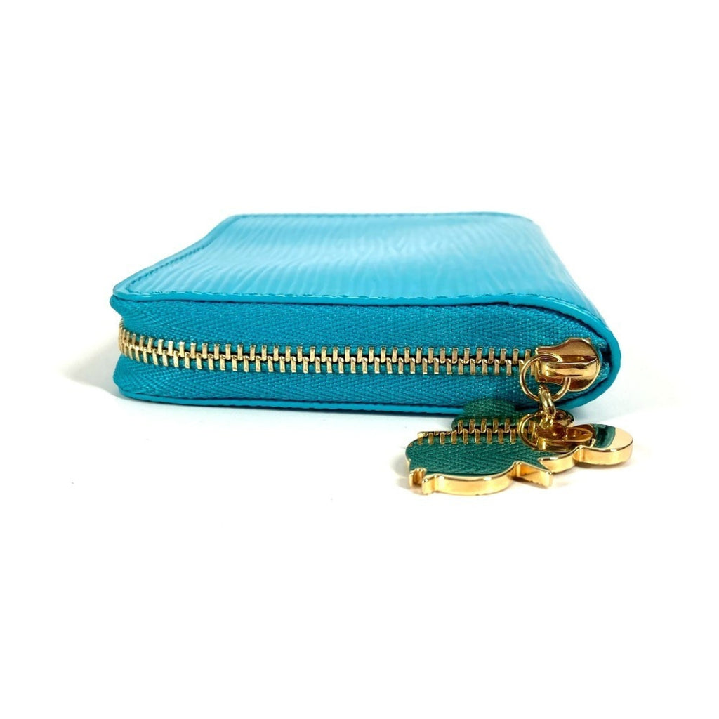 Louis Vuitton Epi Blue Epi Leather Coin Purse/Coin Case (Pre-Owned)