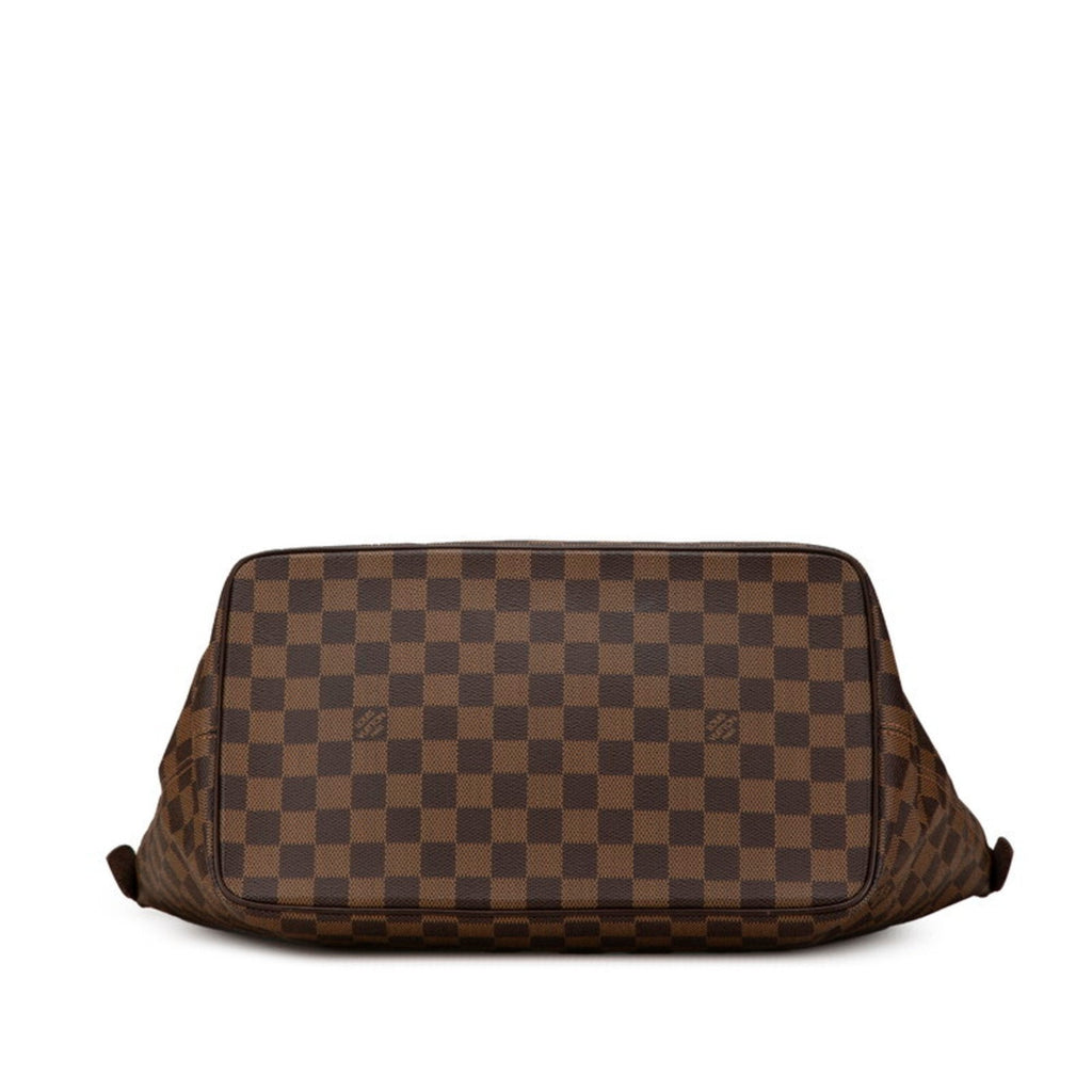 Louis Vuitton Brown Pvc Leather Handbag Shoulder Bag (Pre-Owned)
