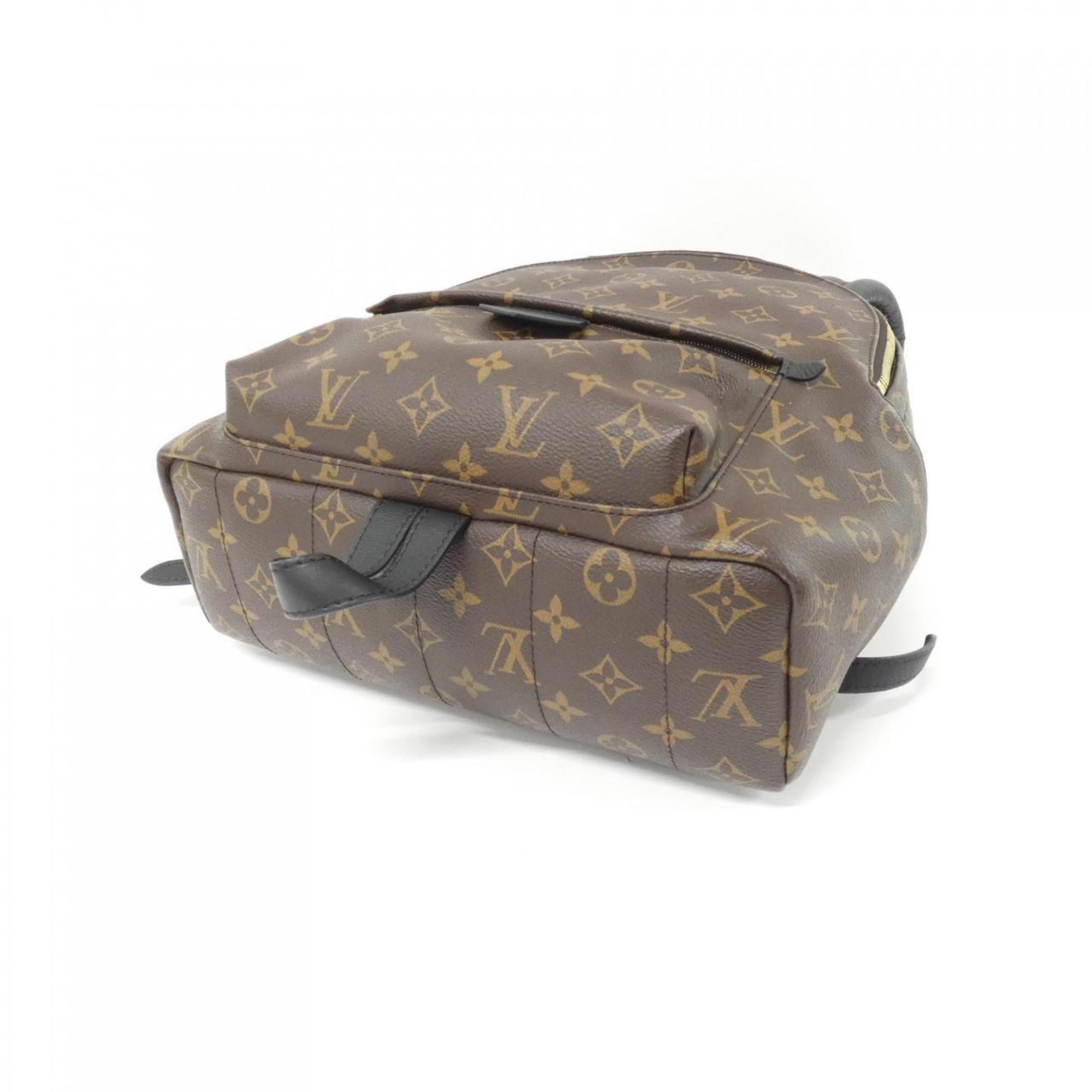 Louis Vuitton Brown Marron Coated Canvas Backpack (Pre-Owned)