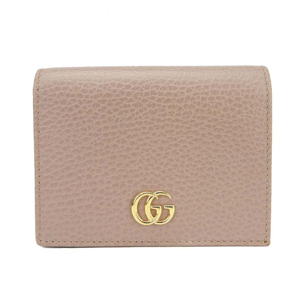 Gucci Beige Leather Wallet (Bi-Fold) (Pre-Owned)
