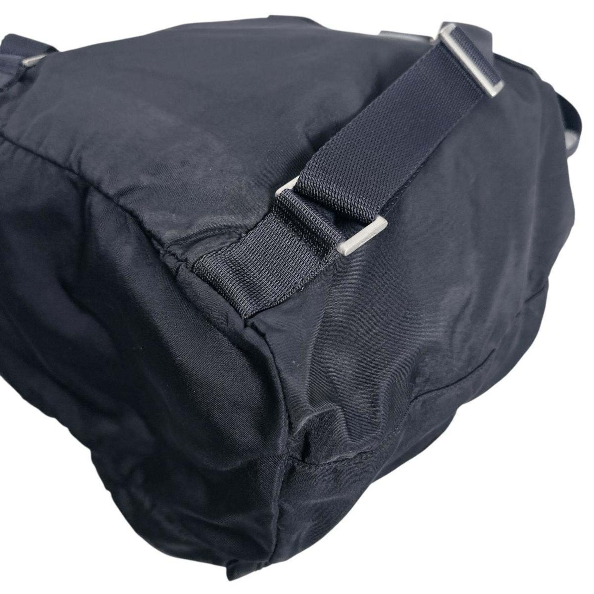 Prada Black Nylon Backpack (Pre-Owned)