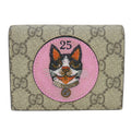 Gucci Beige Pink Red Color Gg Supreme Wallet (Bi-Fold) (Pre-Owned)