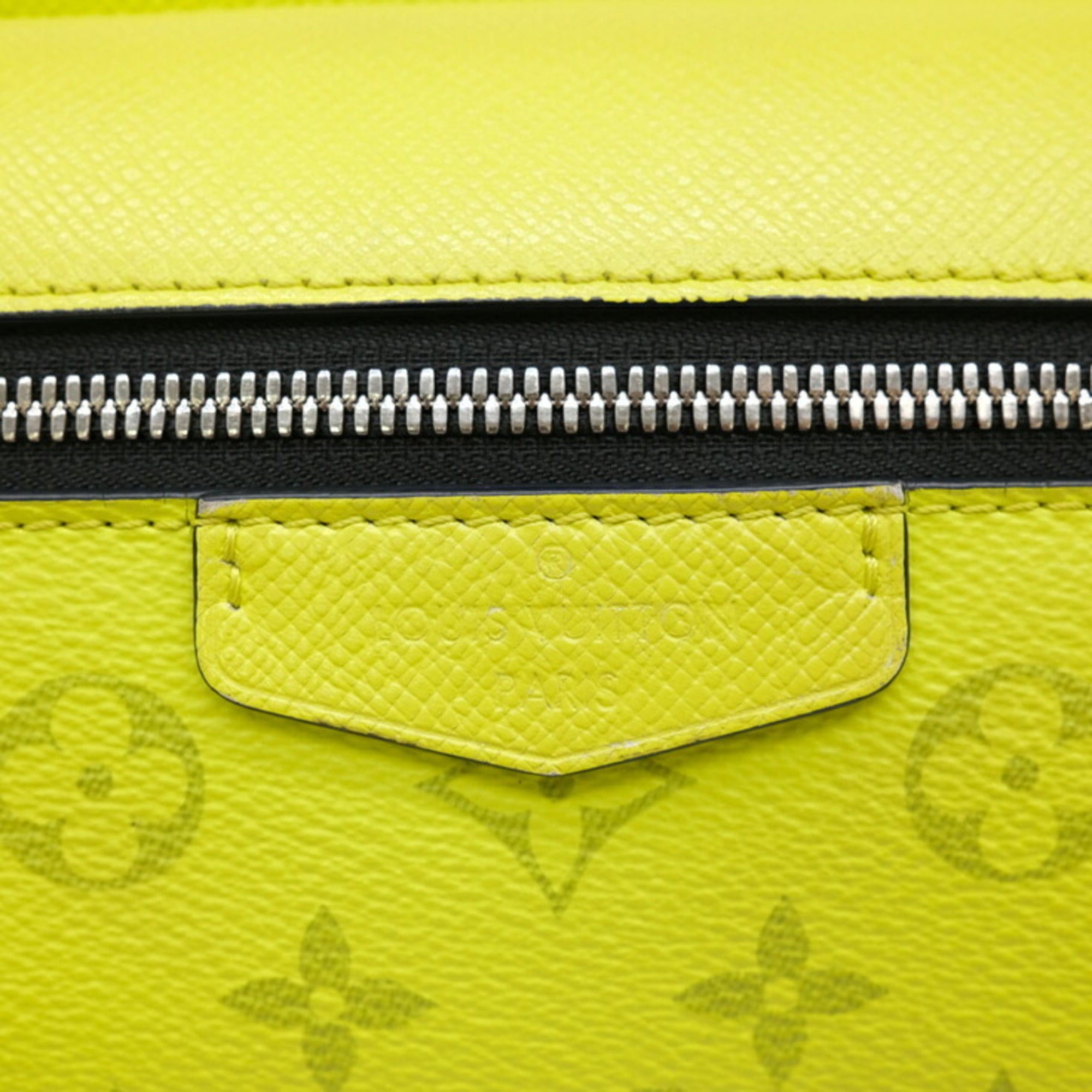 Louis Vuitton Yellow Taigarama Monogram Sling Bag (Pre-Owned)