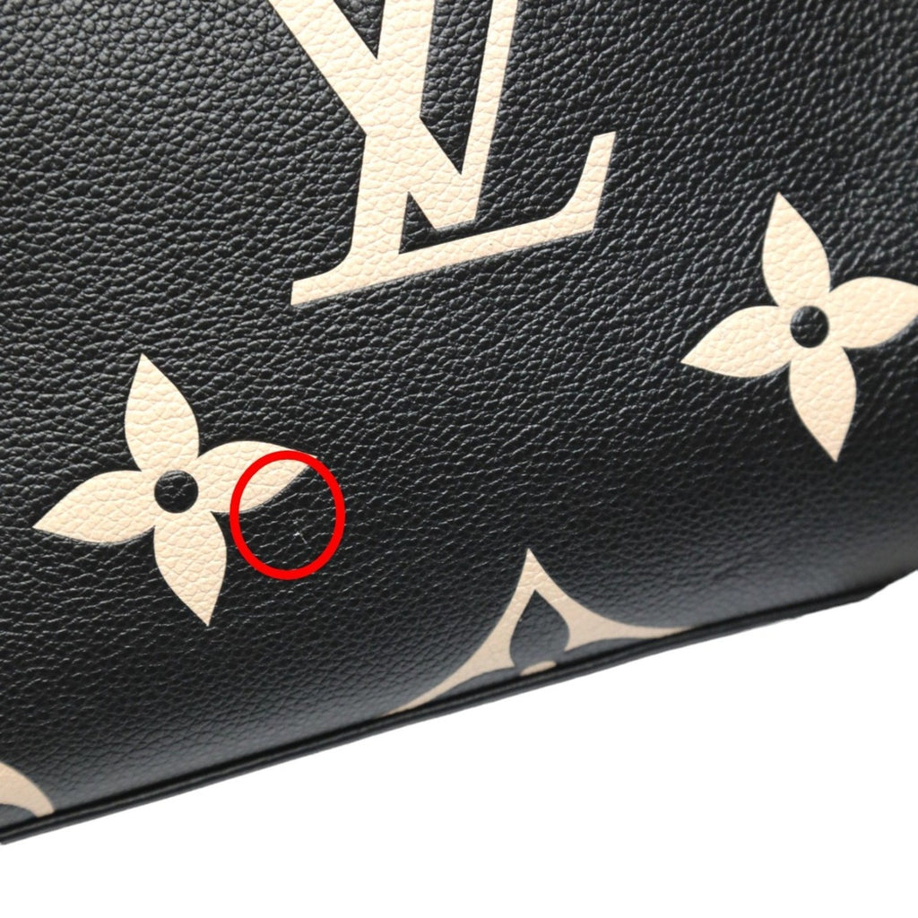 Louis Vuitton Black Monogram Empreinte Shoulder Bag (Pre-Owned)