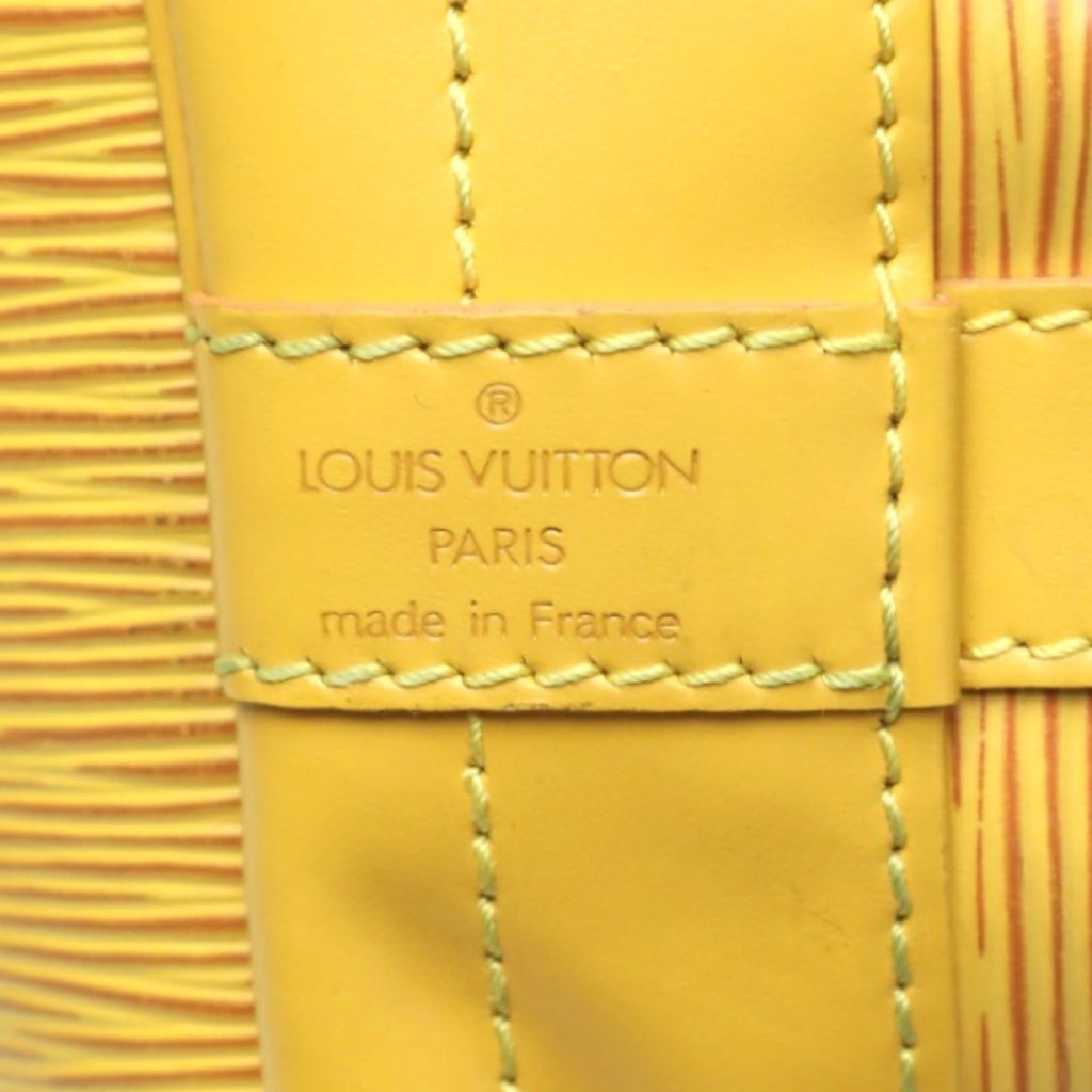 Louis Vuitton Yellow Epi Leather Shoulder Bag (Pre-Owned)