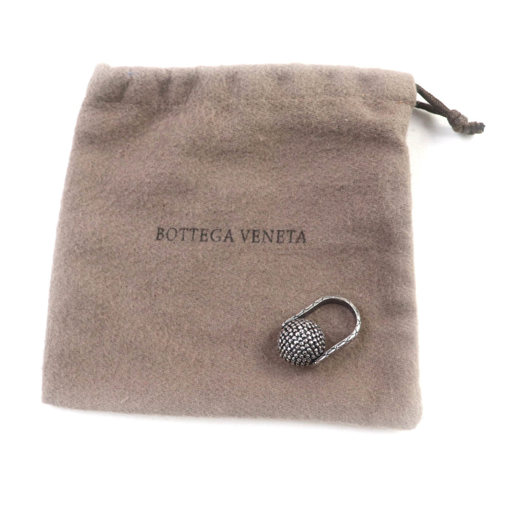 Bottega Veneta Silver Silver 925 Band Ring (Pre-Owned)