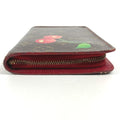Louis Vuitton Brown Monogram Cherry Red Color Monogram Long Wallet (Bi-Fold) (Pre-Owned)