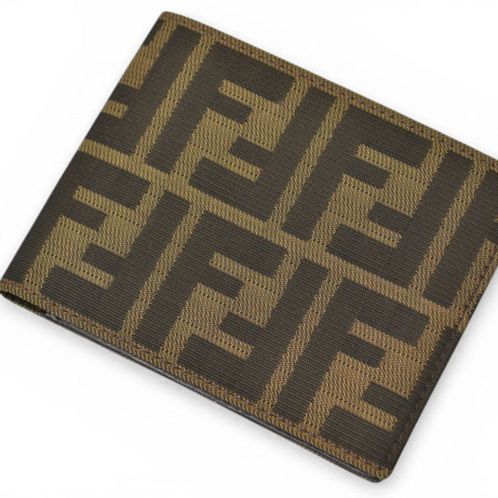 Fendi Brown Canvas Wallet (Bi-Fold) (Pre-Owned)