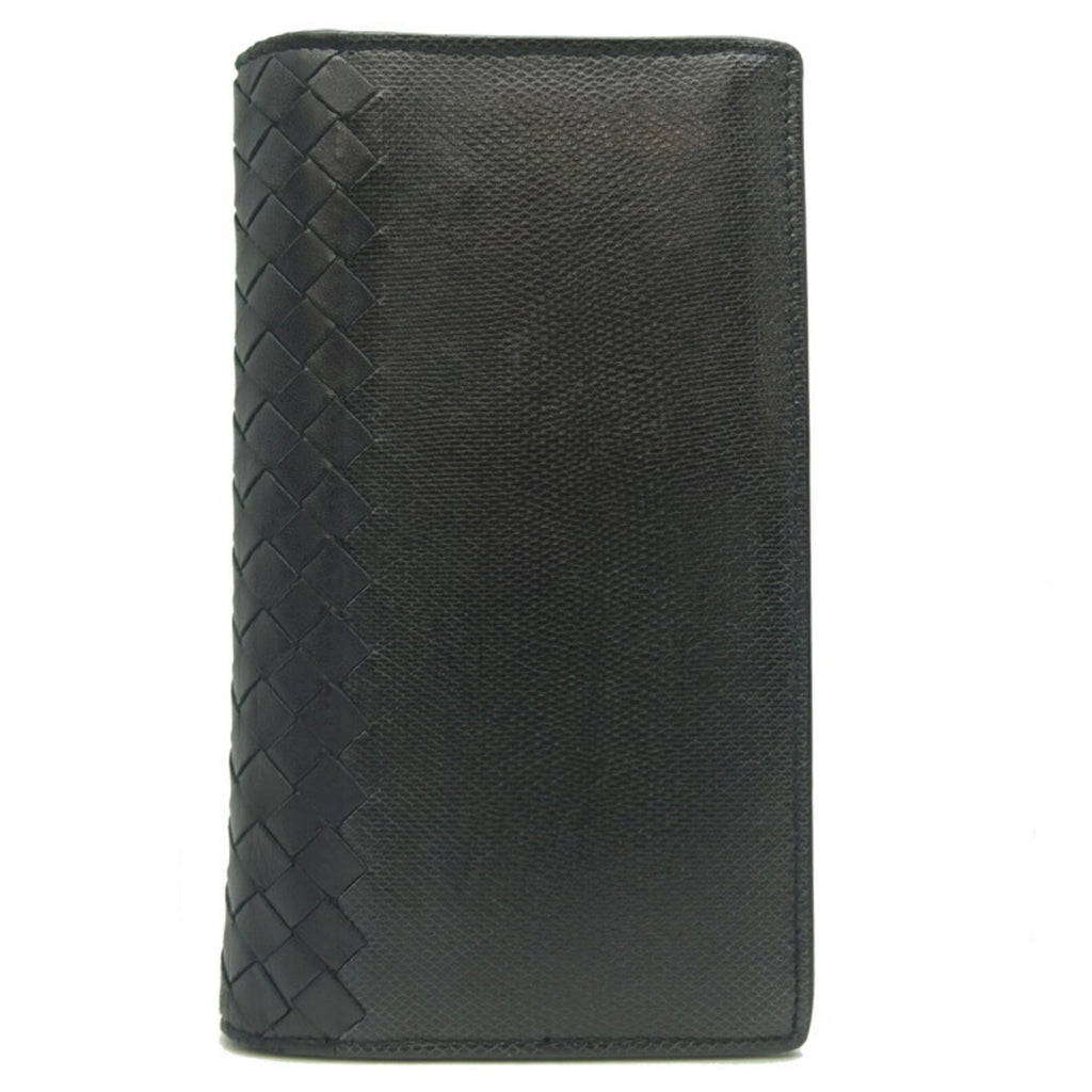 Bottega Veneta Intrecciato Black Intrecciato Coin Purse/Coin Case (Pre-Owned)