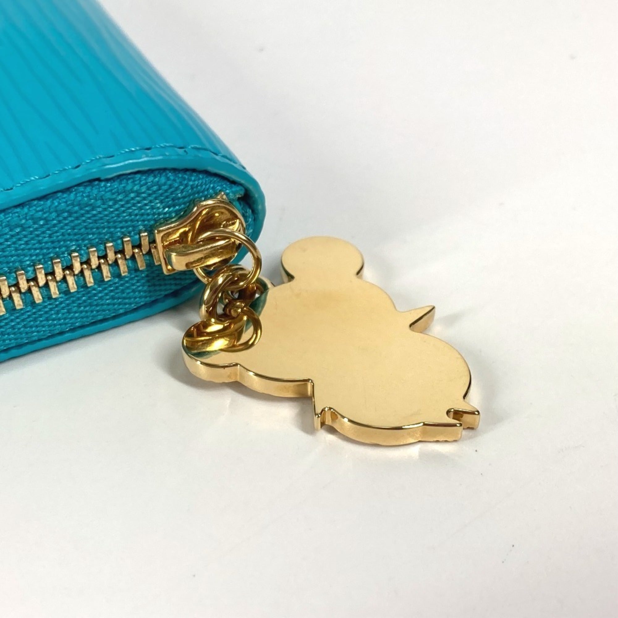 Louis Vuitton Epi Blue Epi Leather Coin Purse/Coin Case (Pre-Owned)