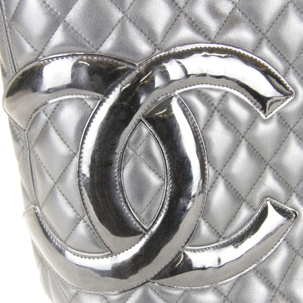 Chanel Black Cambon Ligne Tote Bag (Pre-Owned)