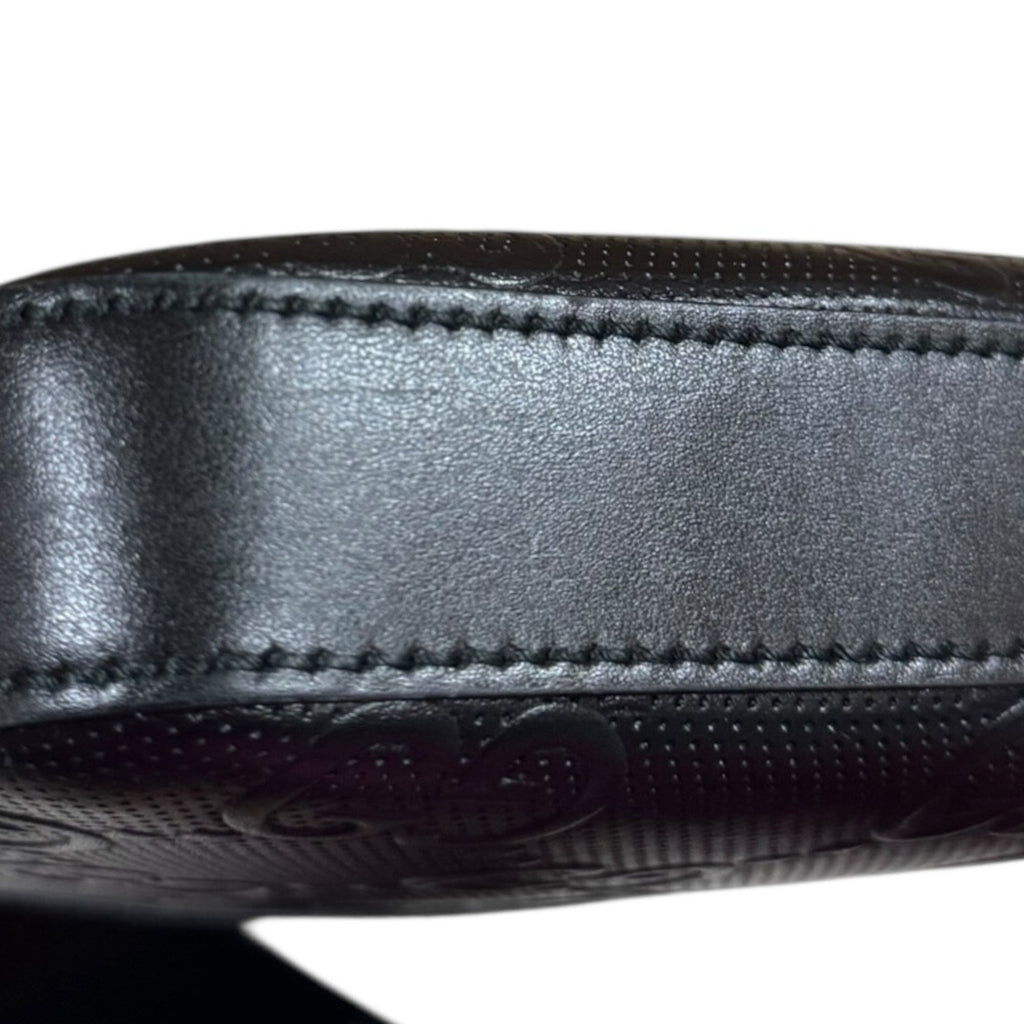 Gucci Black Leather Shoulder Bag (Pre-Owned)