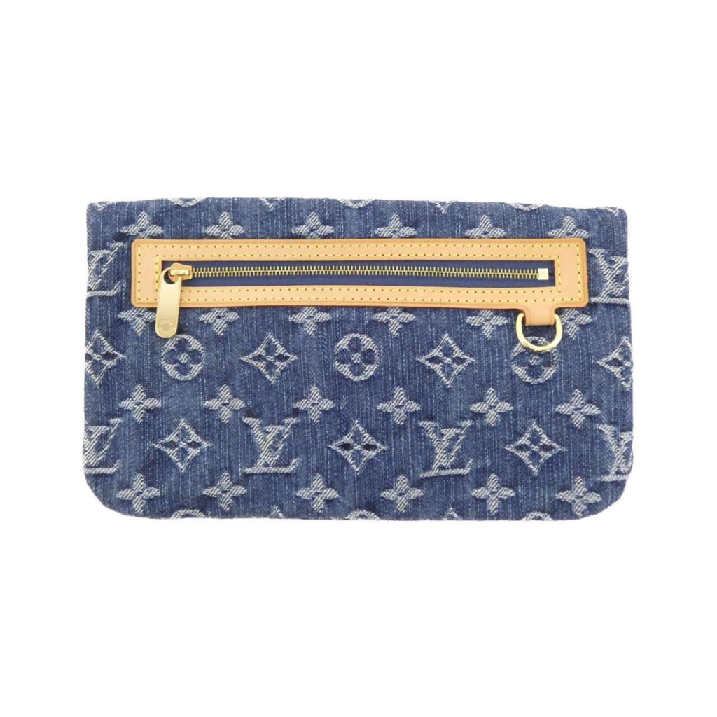 Louis Vuitton Blue Monogram Denim Pouch (Pre-Owned)