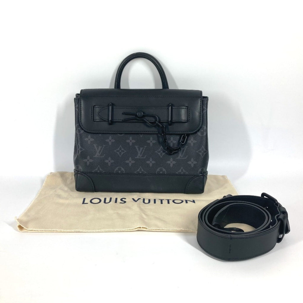 Louis Vuitton Black Monogram Eclipse Monogram Eclipse Handbag Shoulder Bag (Pre-Owned)