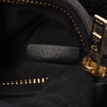 Louis Vuitton Black Leather Handbag (Pre-Owned)