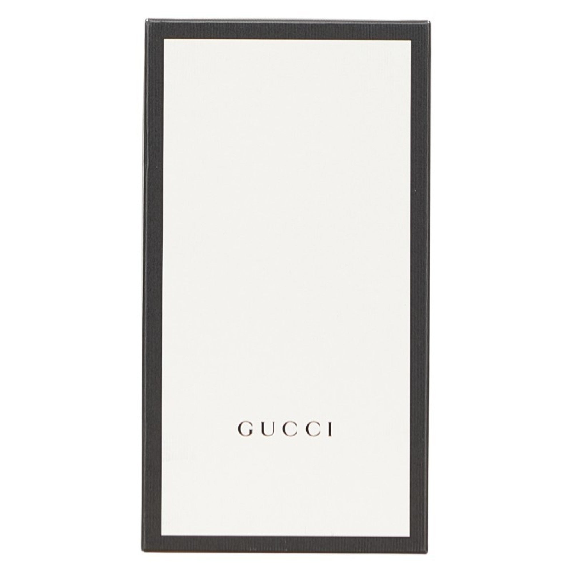 Gucci Beige Red Color Canvas Leather Long Wallet (Bi-Fold) (Pre-Owned)