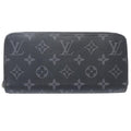 Louis Vuitton Monogram Eclipse Monogram Eclipse Noir Monogram Eclipse Long Wallet (Bi-Fold) (Pre-Owned)
