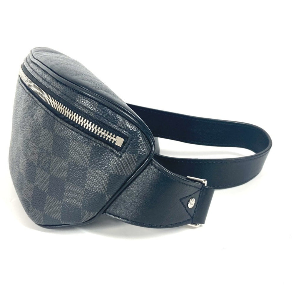 Louis Vuitton Damier Graphite Black Damier Graphite Shoulder Bag Sling Bag (Pre-Owned)