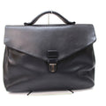 Bottega Veneta Black Leather Briefcase (Pre-Owned)