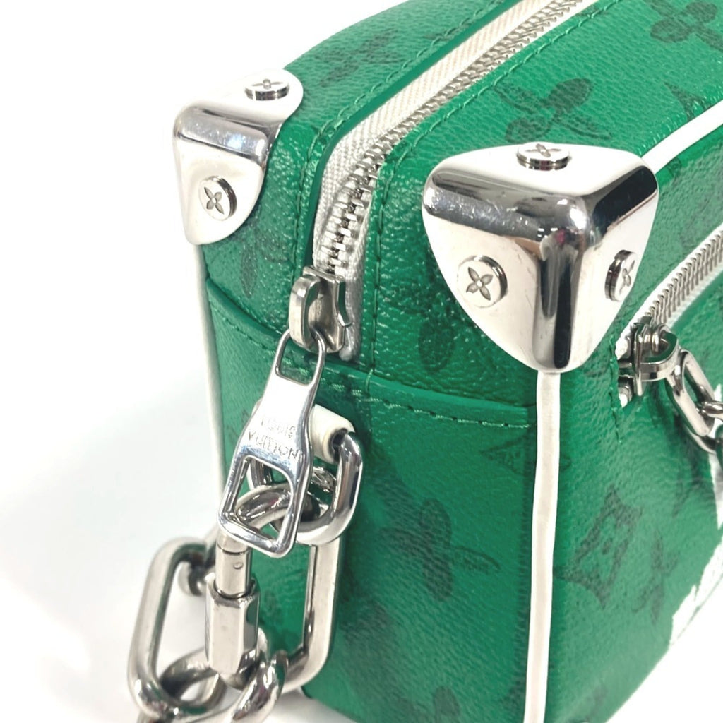 Louis Vuitton Monogram Green Monogram Pochette Shoulder Bag (Pre-Owned)