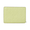 Louis Vuitton Green Vert Leather Wallet (Bi-Fold) (Pre-Owned)