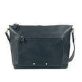 Louis Vuitton Black Noir Leather Messenger Bag Shoulder Bag (Pre-Owned)