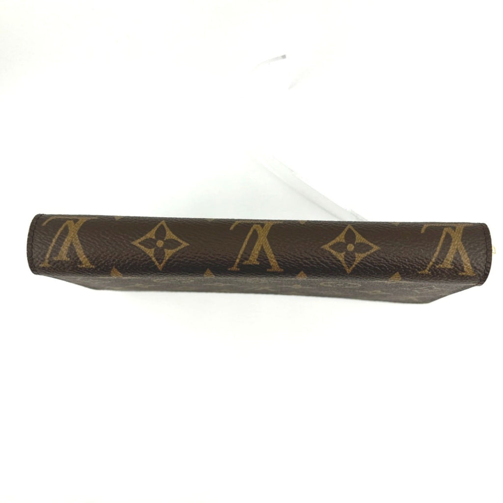 Louis Vuitton Monogram Brown Monogram Long Wallet (Bi-Fold) (Pre-Owned)