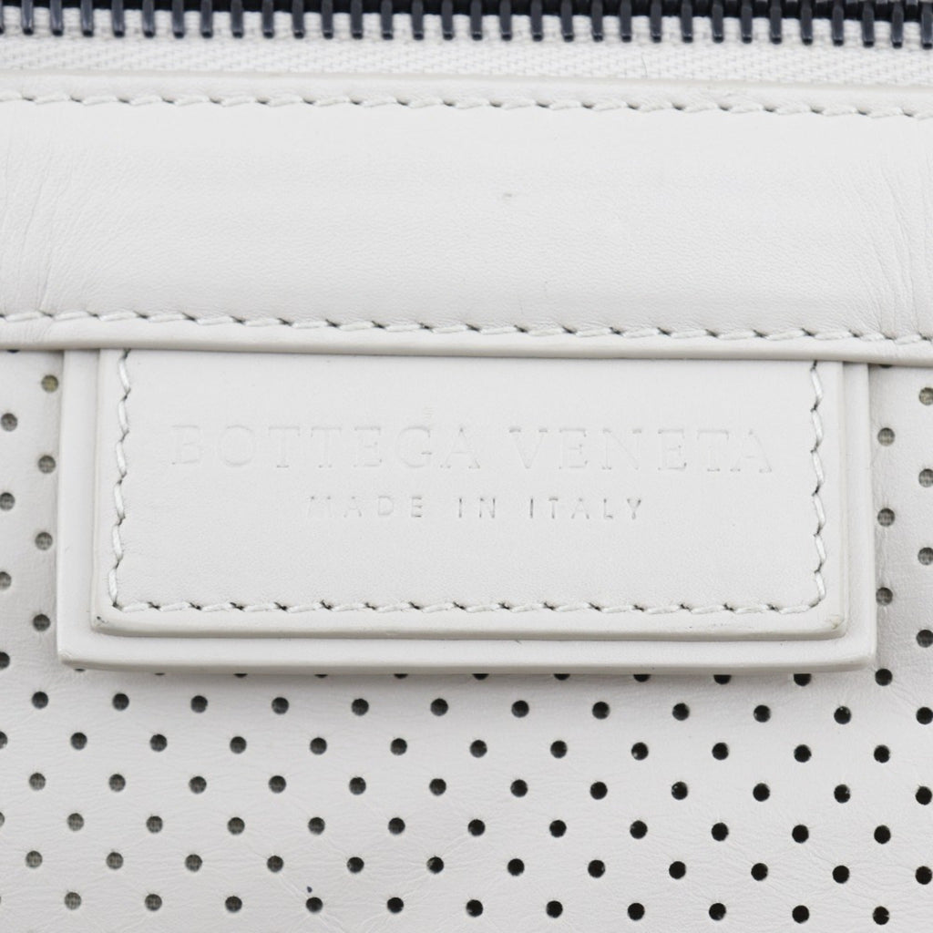 Bottega Veneta Ivory Leather Backpack (Pre-Owned)