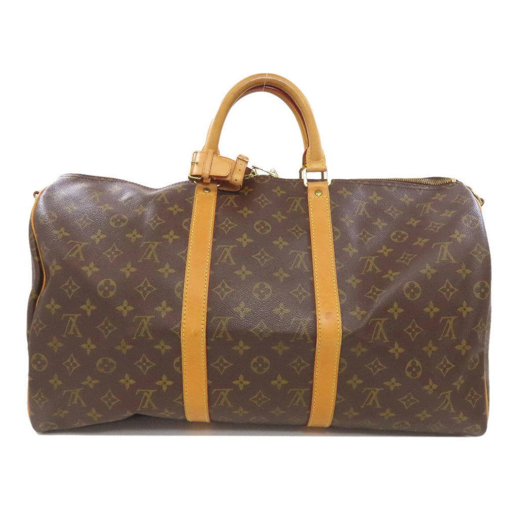 Louis Vuitton Brown Monogram Monogram Canvas Boston Bag (Pre-Owned)