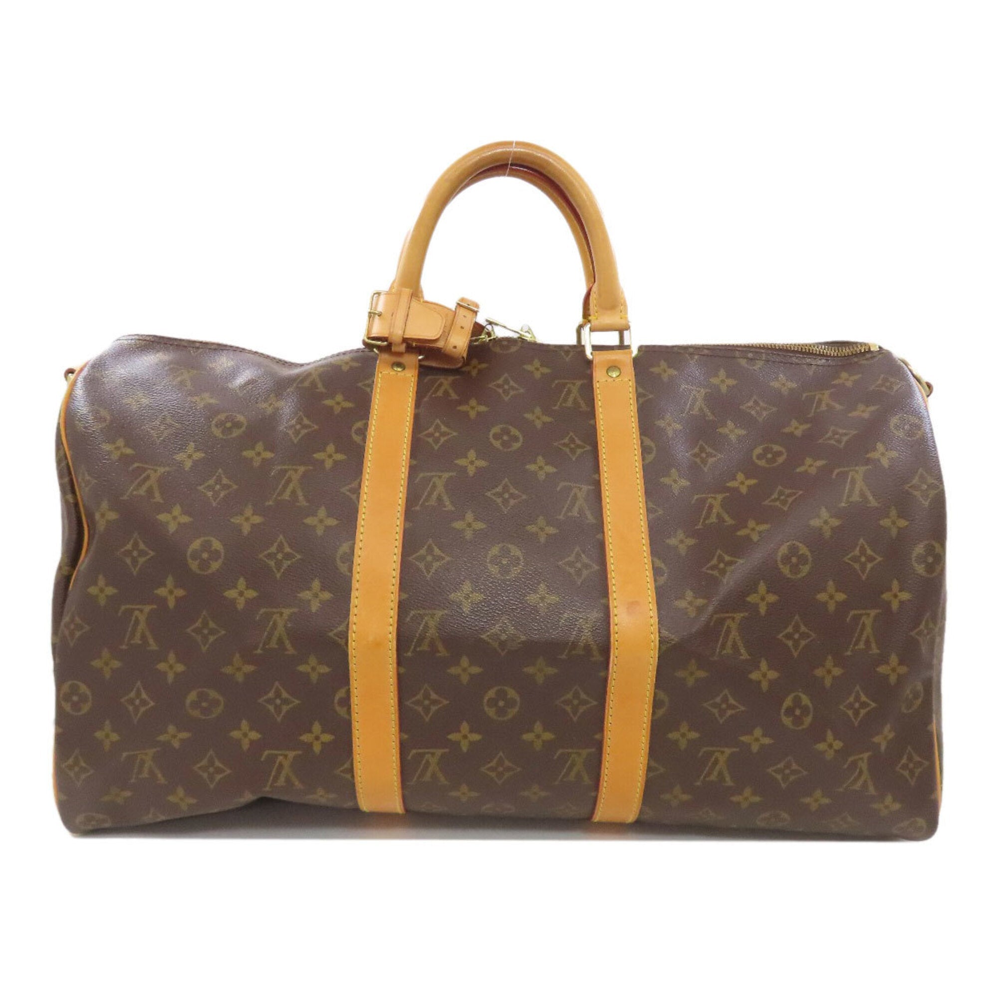 Louis Vuitton Brown Monogram Monogram Canvas Boston Bag (Pre-Owned)