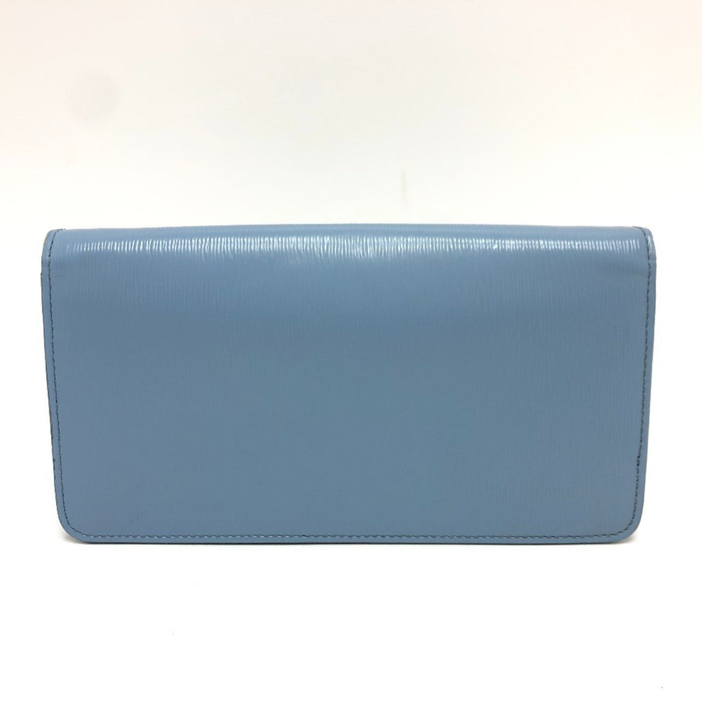 Prada Blue Leather Shoulder Bag (Pre-Owned)