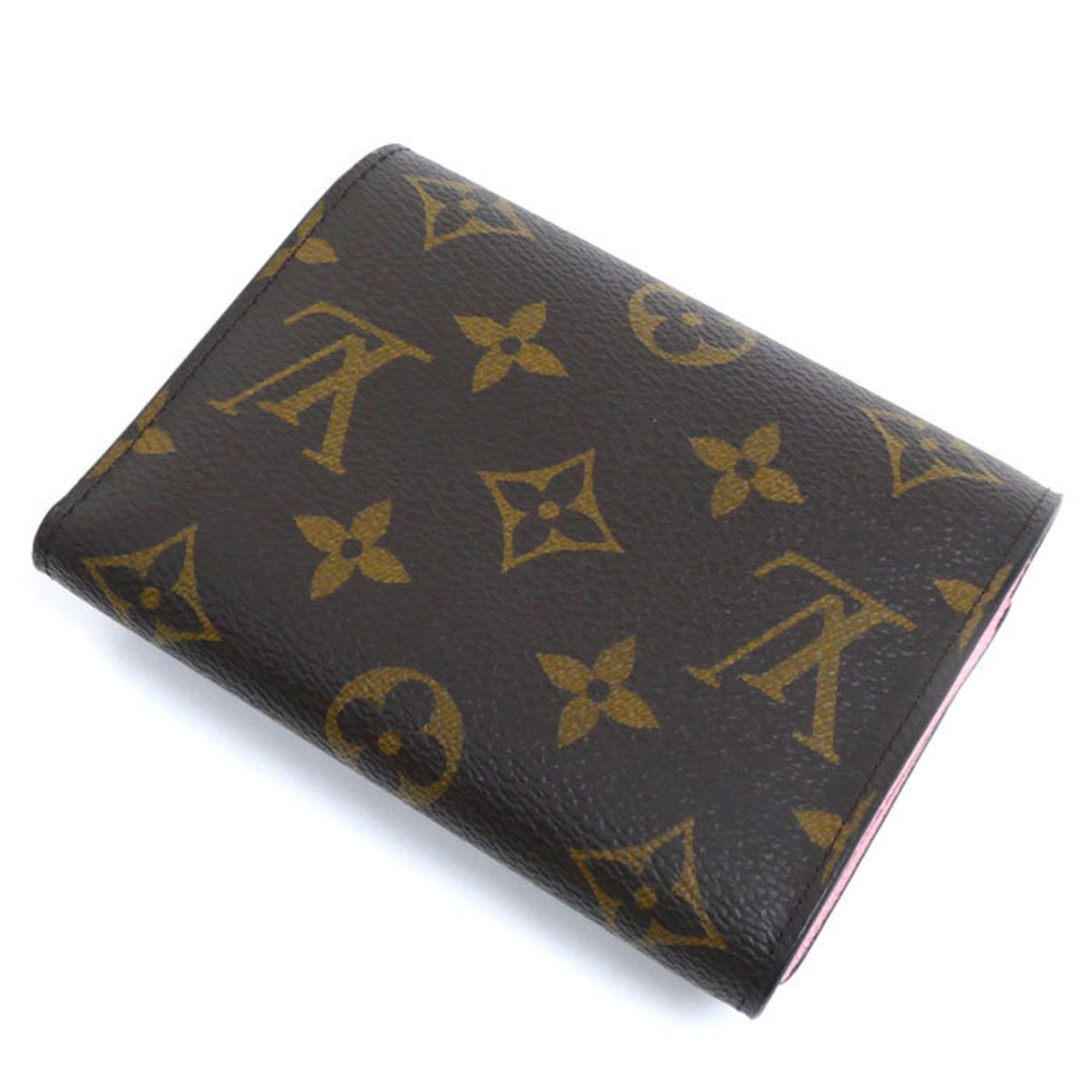 Louis Vuitton Monogram Brown Monogram Multi-Color Monogram Wallet (Tri-Fold) (Pre-Owned)