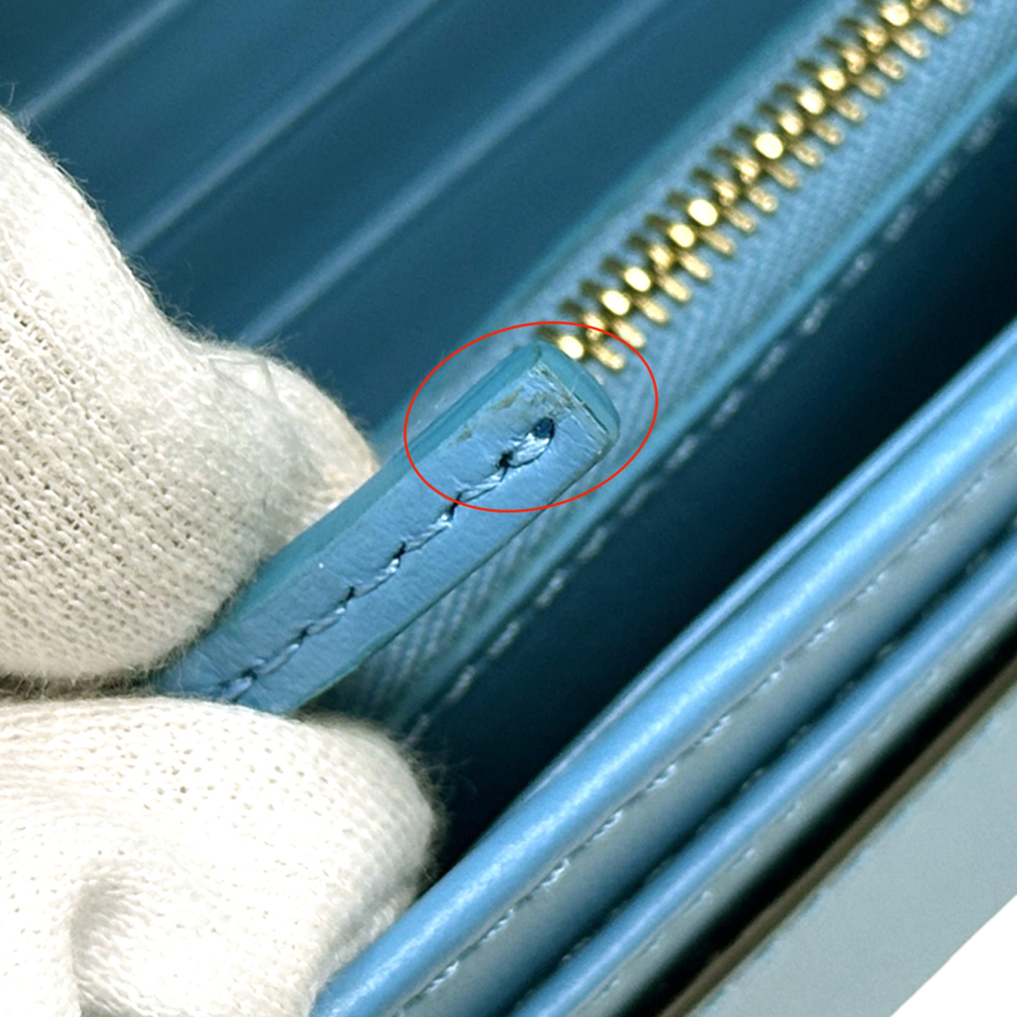 Fendi Blue Light Blue Leather (Pre-Owned)