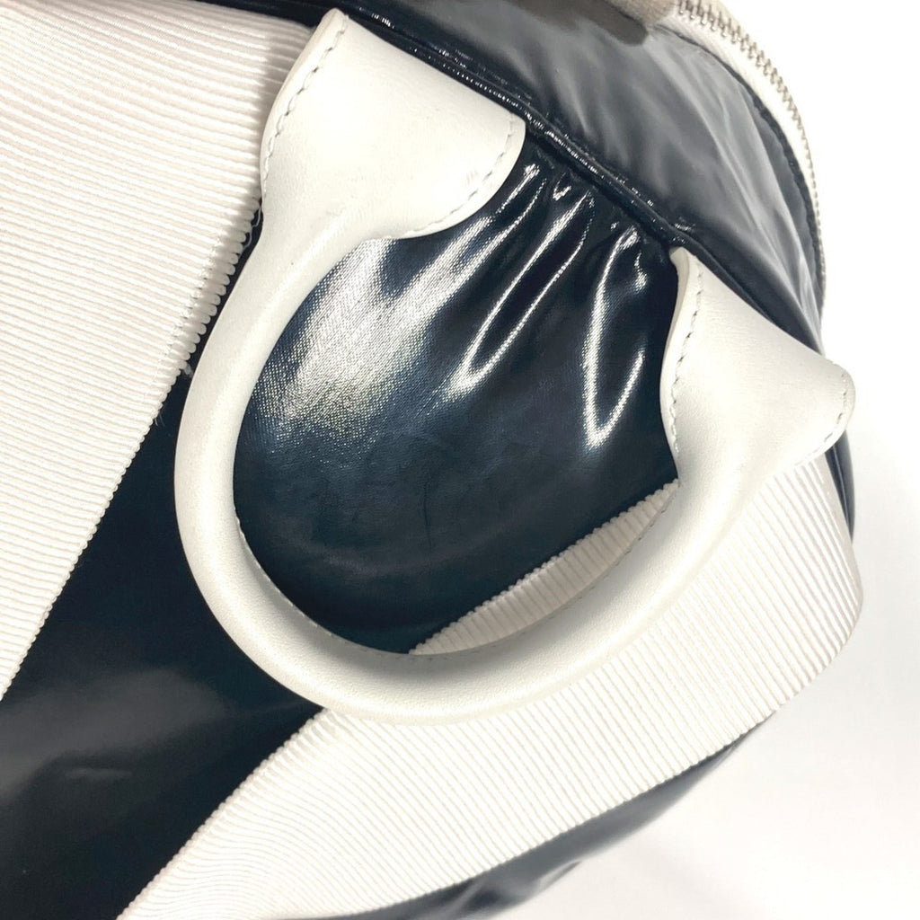 Chanel Black White Pvc Backpack (Pre-Owned)