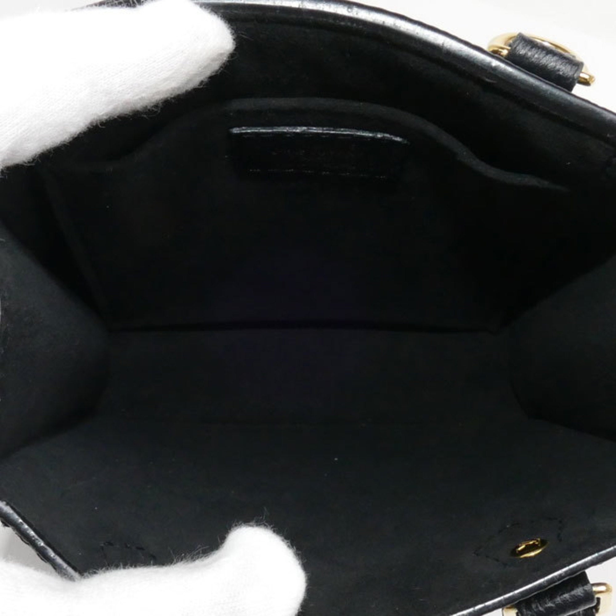 Louis Vuitton Beige Black Monogram Empreinte Shoulder Bag (Pre-Owned)
