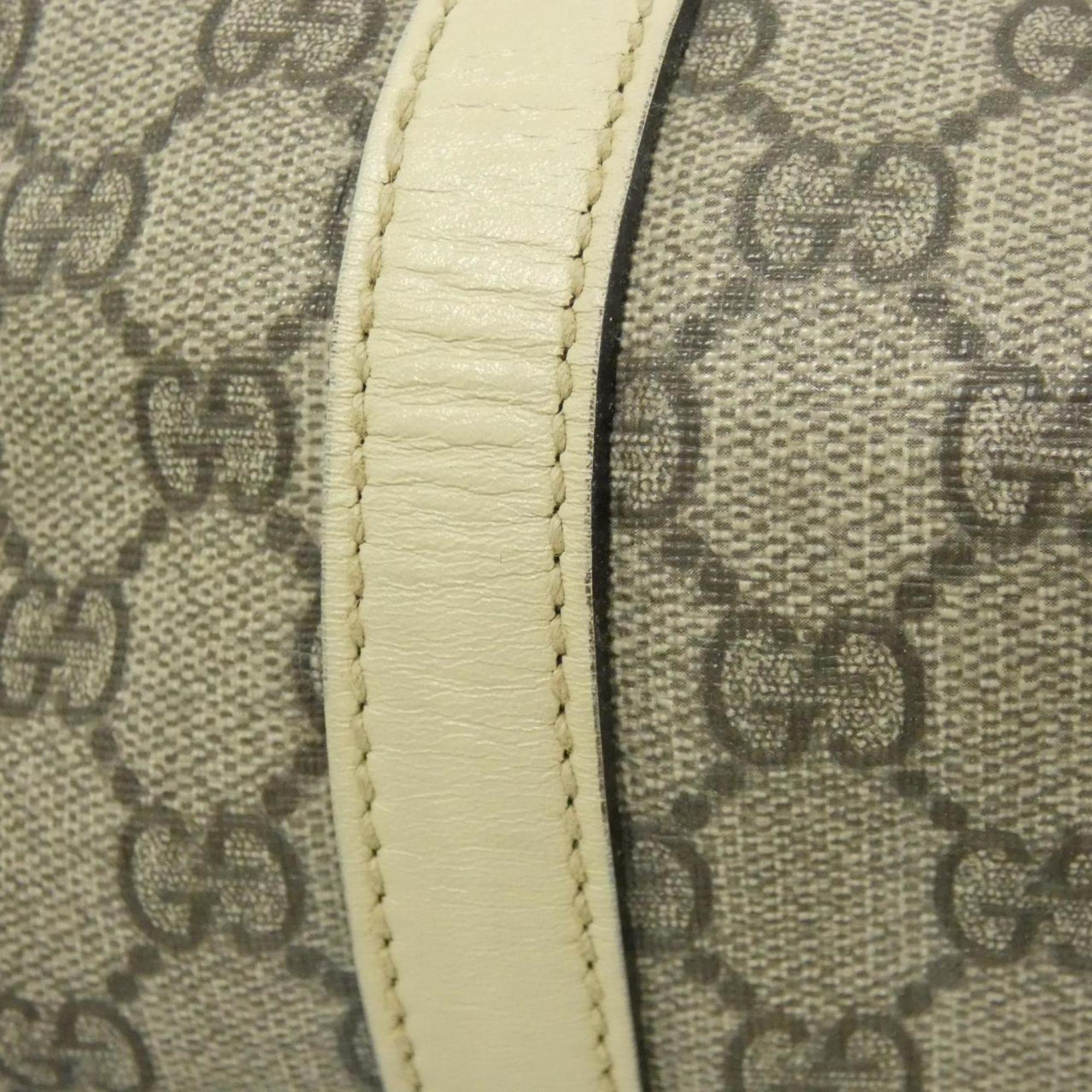 Gucci Beige Ivory Gg Plus Handbag (Pre-Owned)